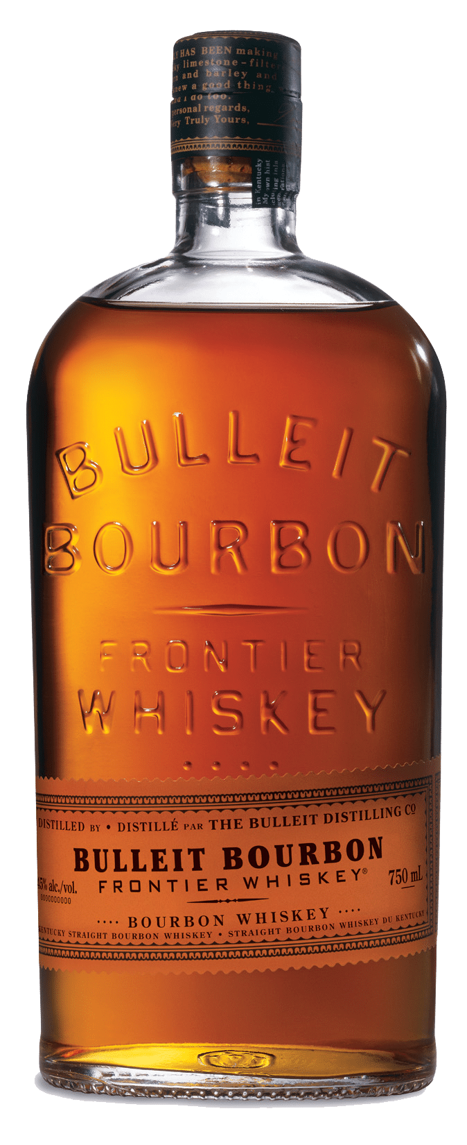 BULLEIT BOURBON WHISKY 70CL