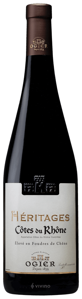 COTES DU RHONE HERITAGES RED
