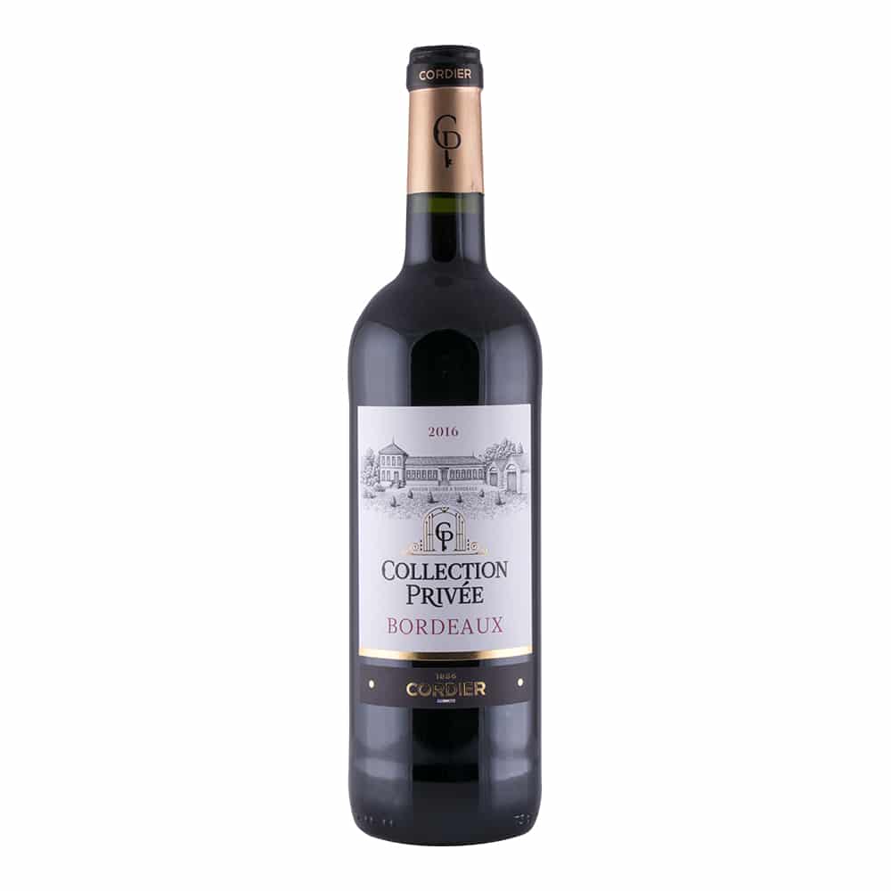 COLLECTION PRIVEE BORDEAUX RED  75CL