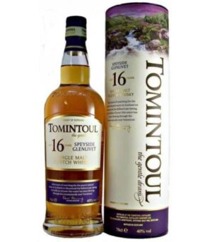 TOMINTOUL S/MALT 16YRS 70CL