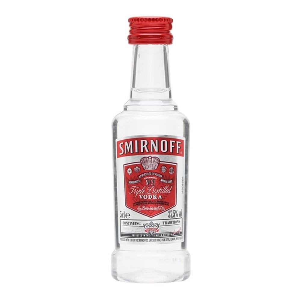 SMIRNOFF VODKA RED 5CL