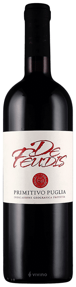 DE FEUDIS PRIMITIVO PUGLIA IGT 75CL