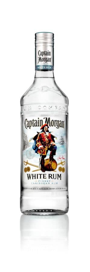 CAPTAIN MORGAN WHITE RUM 70CL