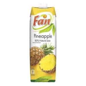 FAN PINEAPPLE JUICE 1LTR [12]