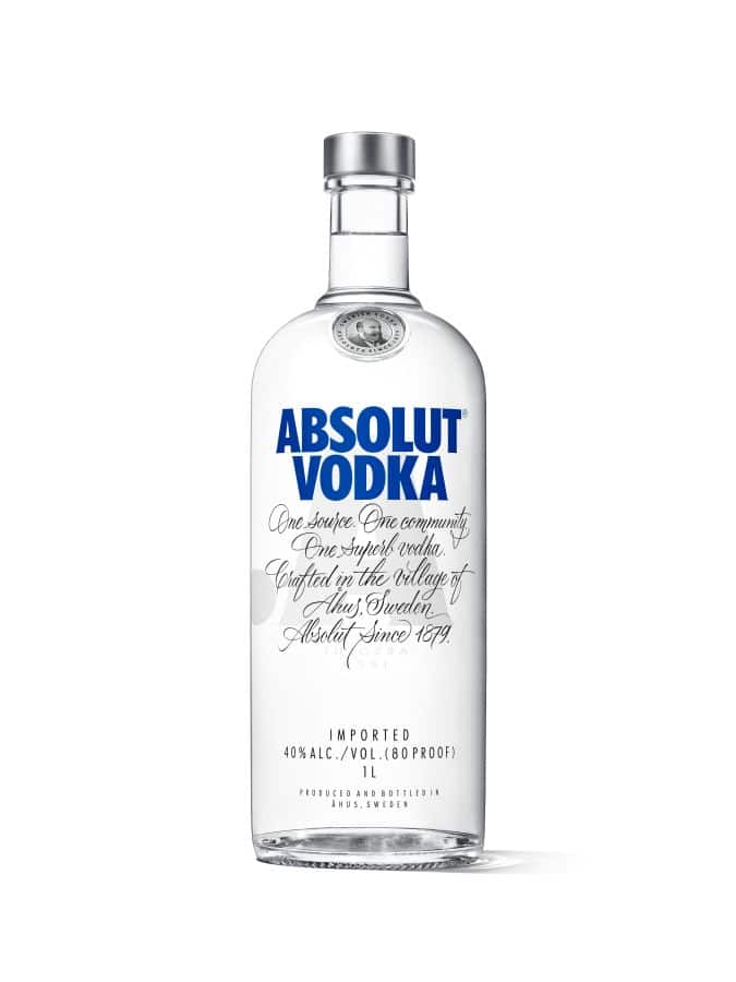 ABSOLUT VODKA 1LTR