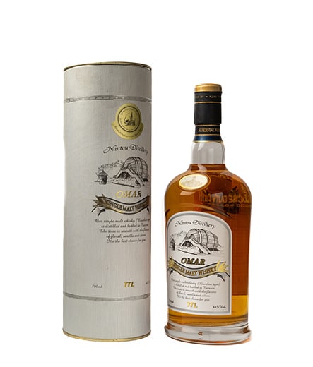 OMAR TAIWSANESE SINGLE MALT BOURBON CASK 70CL