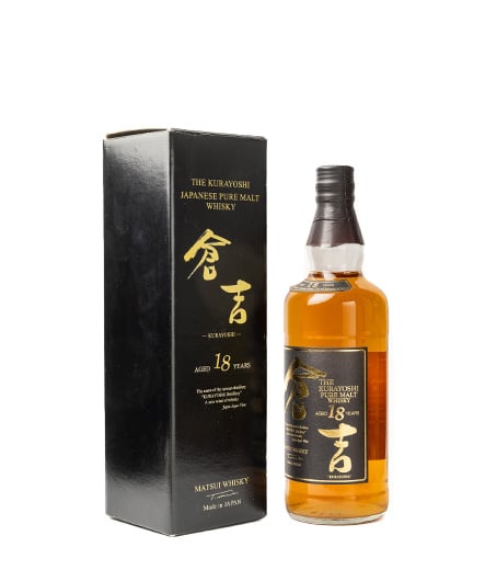 KURAYOSHI JAP. 18YO PURE MALT WHISKY 70CL