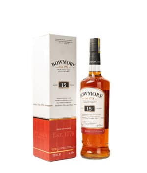 BOWMORE DARKEST 15YO MALT WHISKY X 70CL