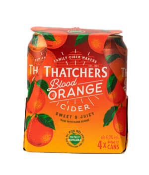 THATCHERS BLOOD ORANGE CANS 0.44L X24