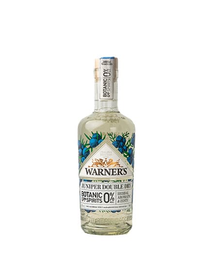WARNER'S NON ALCOHOLIC JUNIPER DOUBLE  GIN 50CL