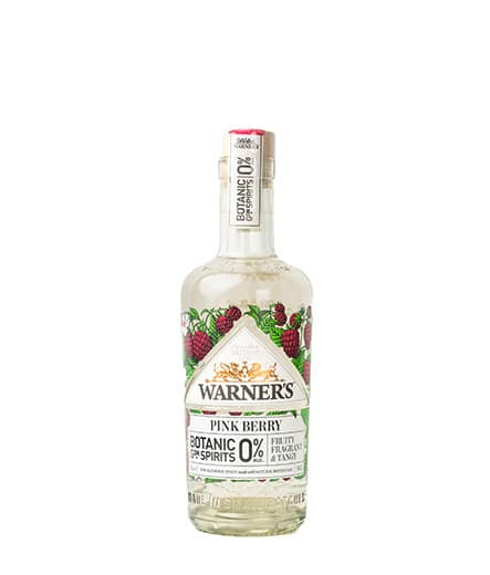 WARNER'S NON ALCOHOLIC PINK BERRY GIN 50CL