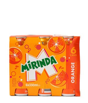 MIRINDA 33CL CANS
