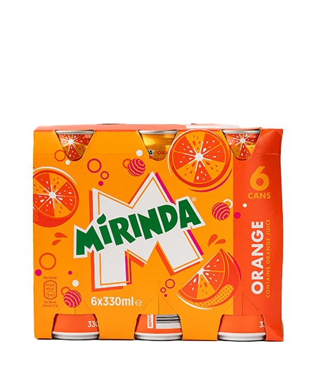 MIRINDA 33CL CANS