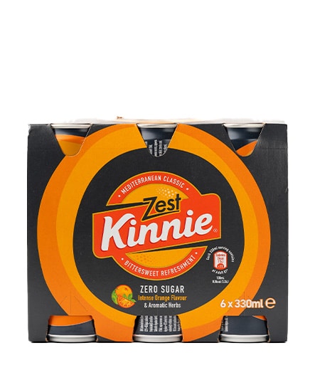 KINNIE ZEST 33CL CANS X 24