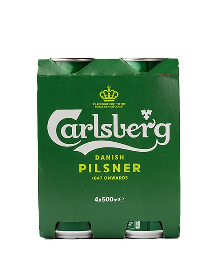 CARLSBERG GREEN CANS 50 CL