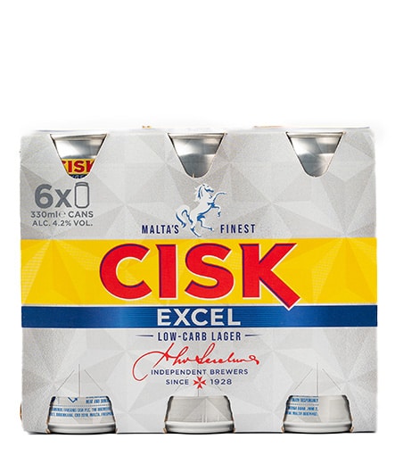 CISK EXCEL 33CL CANS X 24