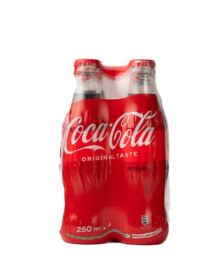 COKE 25CL  - GLASS BTLS