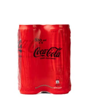COKE ZERO CANS 33CL X24