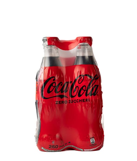COKE ZERO 25CL [24] - GLASS BTL