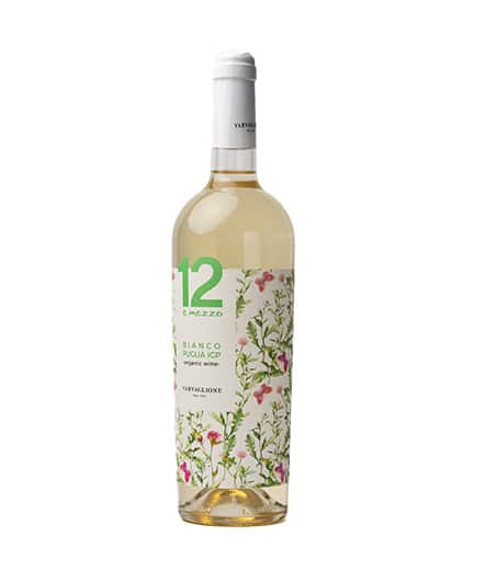 12 E MEZZO BIANCO PUGLIA BIO 75CL