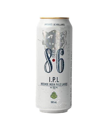 BAVARIA 8.6 I.P.L WHITE 50CL
