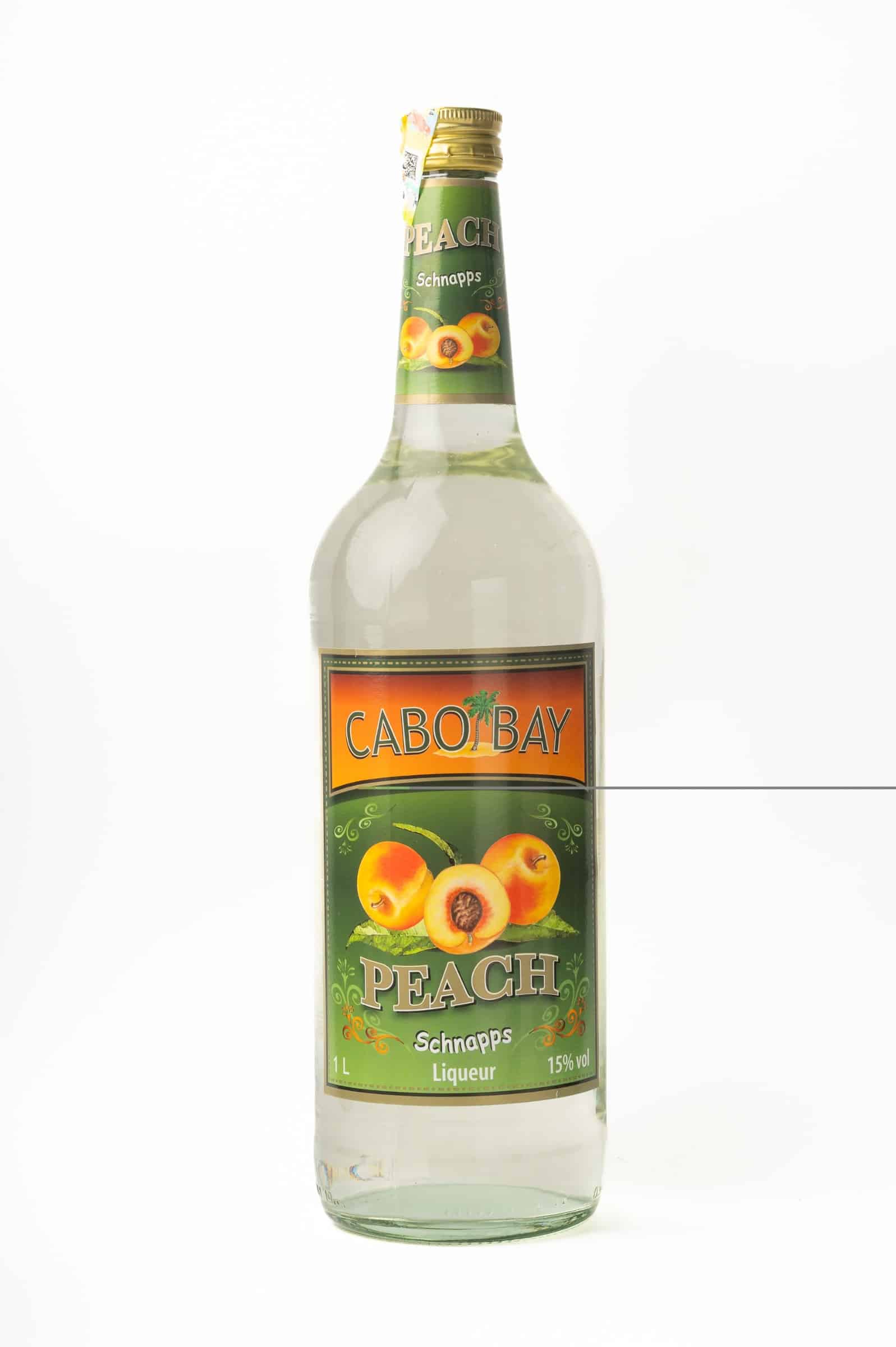 CABO BAY PEACH SCHNAPPS 1LTR