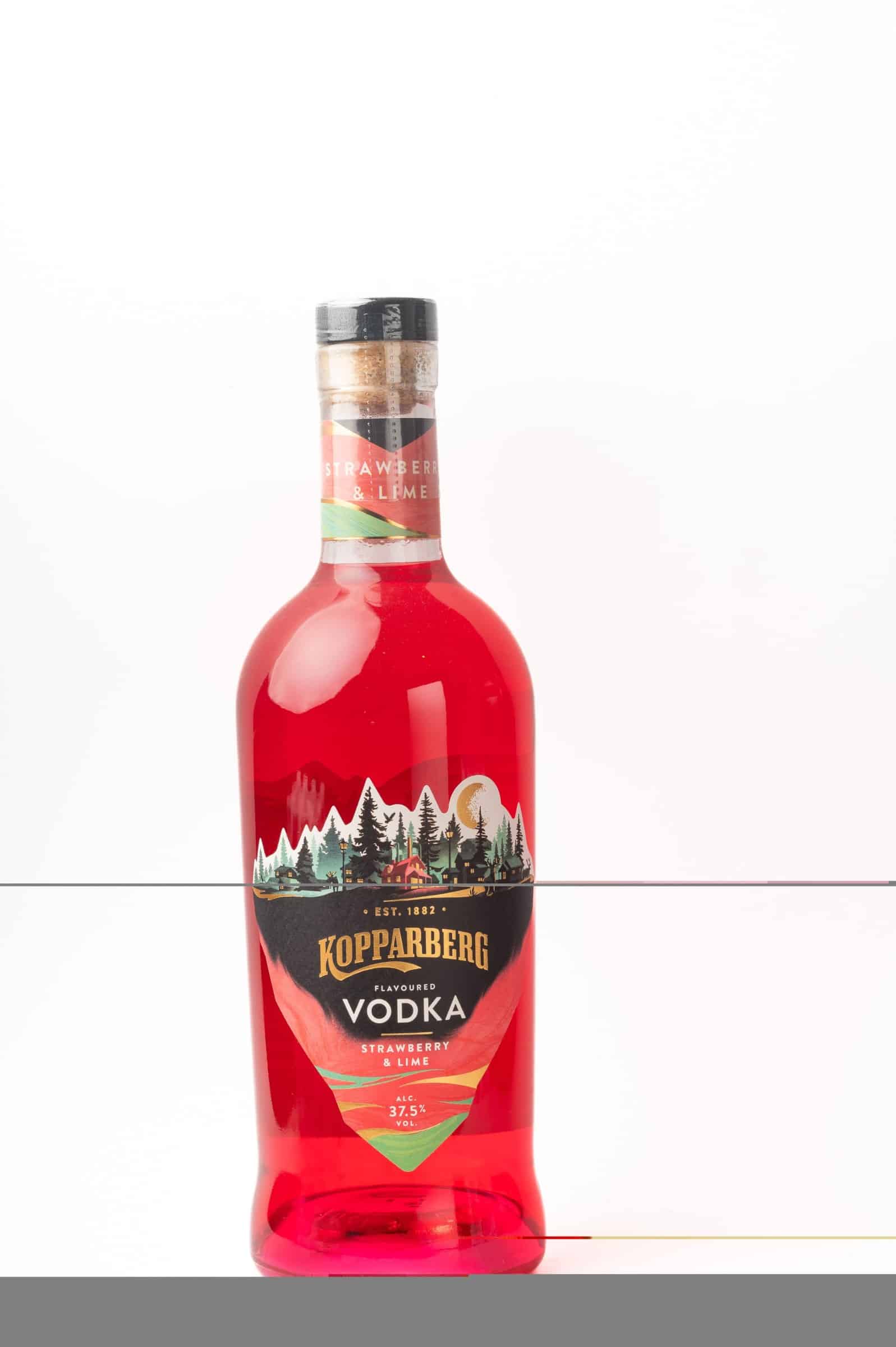 KOPPERBERG VODKA STRAWBERRY & LIME 70CL