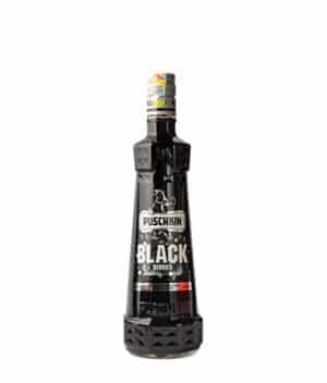 PUSHKIN BLACK VODKA 70CL