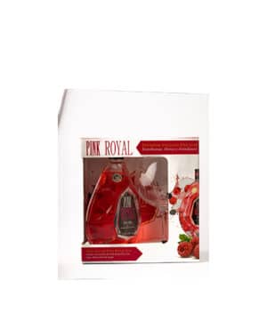 PINK ROYAL DRY GIN + GLS BALLON 70CL