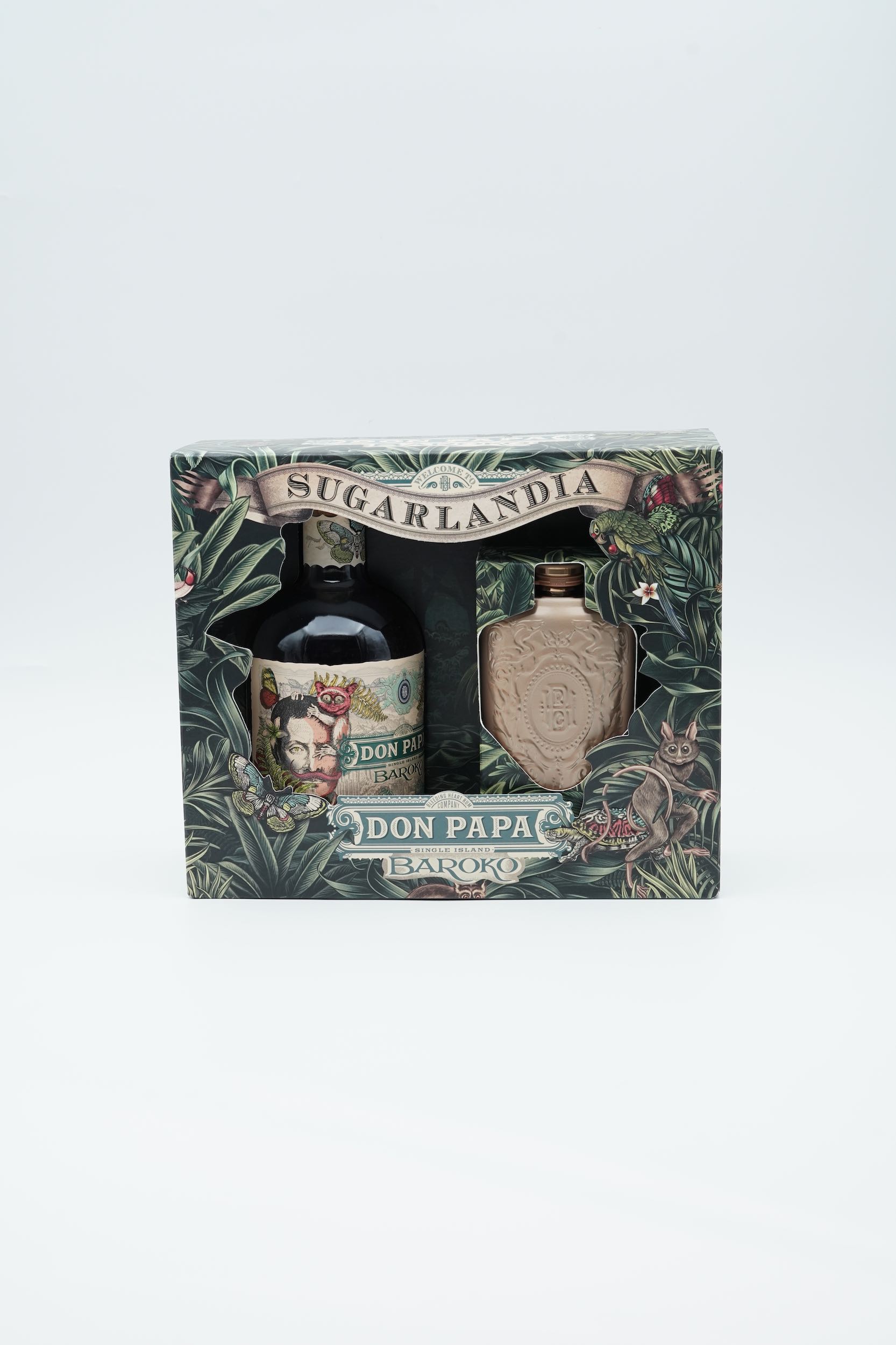 DON PAPA BAROKO + HIP FLASK 70CL