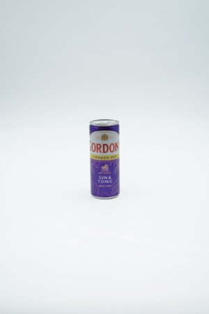 GORDON'S & TONIC CAN 25CL X12