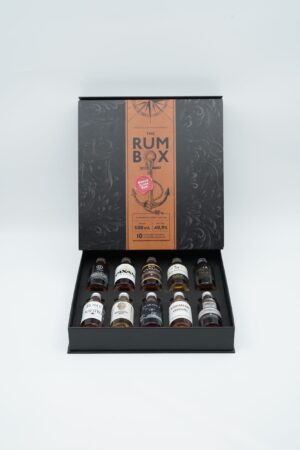 RUM BOX RED WOLD CLASS 10X5CL