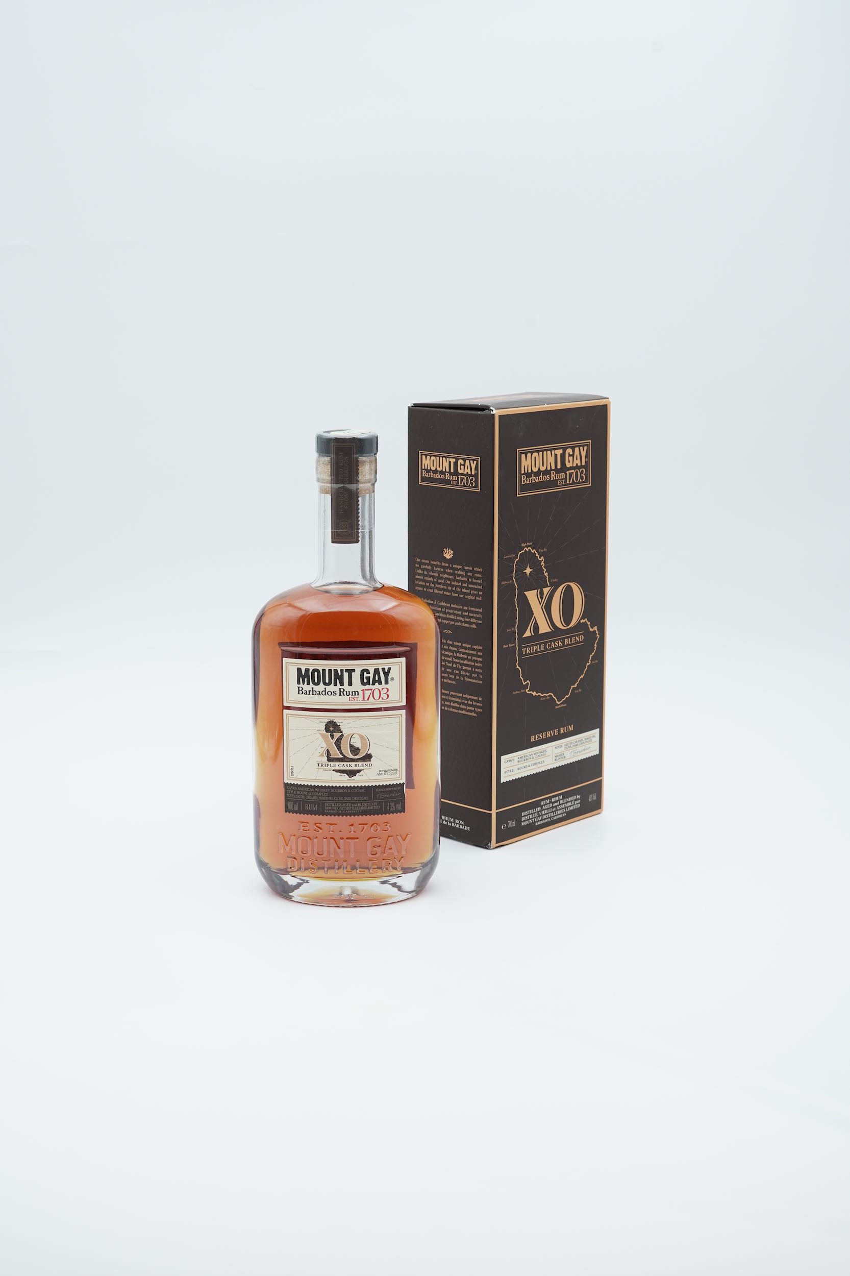 MOUNT GAY XO 70CL GIFT BOX