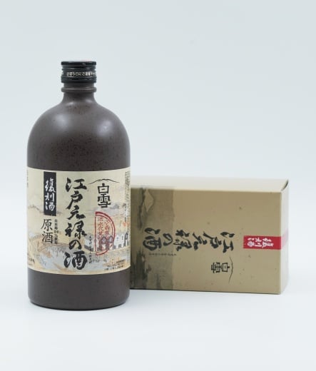 SAKE SHIRAYUKI EDO GENSHU JUNMAI GENSHU 72CL