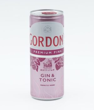GORDON'S PINK & TONIC CAN 25CL X12