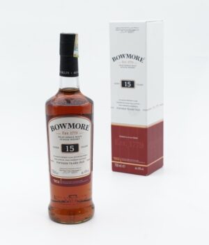 BOWMORE DARKEST 15YO MALT WHISKY X 70CL