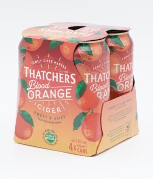 THATCHERS BLOOD ORANGE CANS 0.44L X24