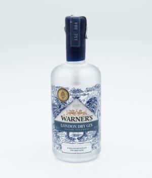 WARNER'S LONDON DRY GIN 70CL