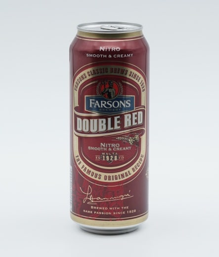 DOUBLE RED BEER 44CL CANS