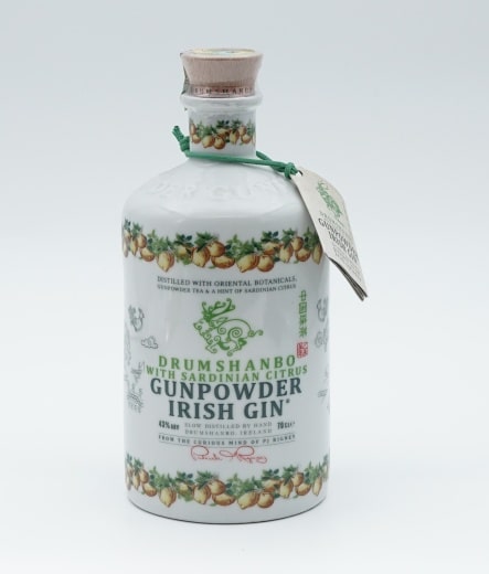 GUNPOWDER CITRUS GIN CERAMIC 70CL
