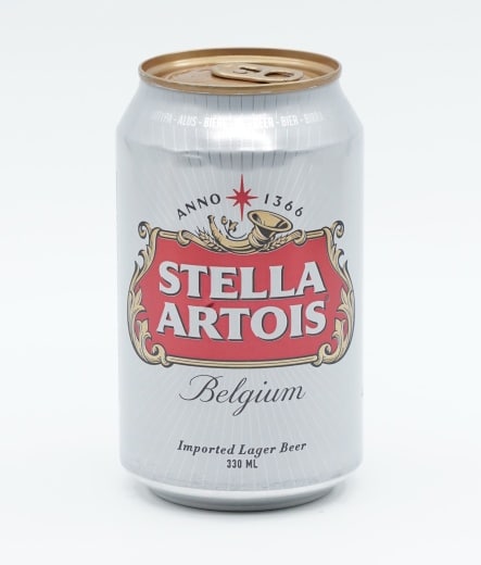 STELLA ARTOIS CANS 33CL