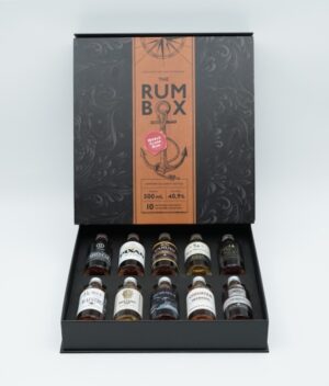 RUM BOX RED WOLD CLASS 10X5CL