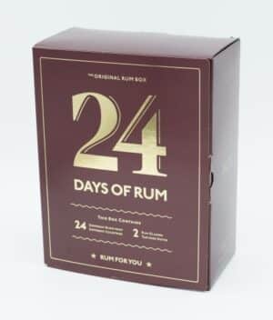 24 DAYS OF RUM CALENDRIER DE L'AVENT