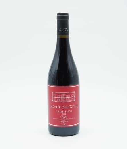 MONTE DEI COCCI PRIMITIVO 75CL
