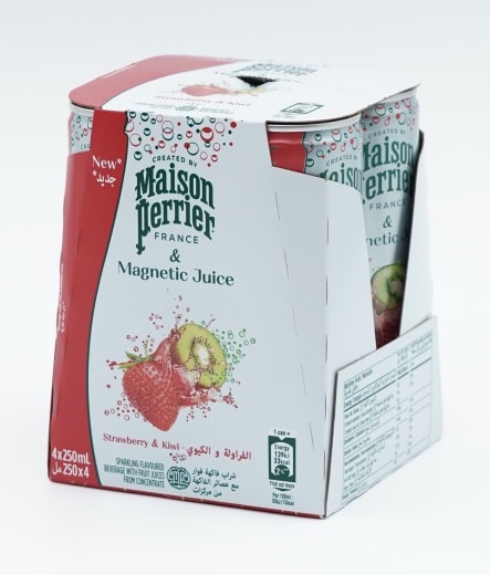PERRIER & JUICE STRAWB/KIWI 250ML