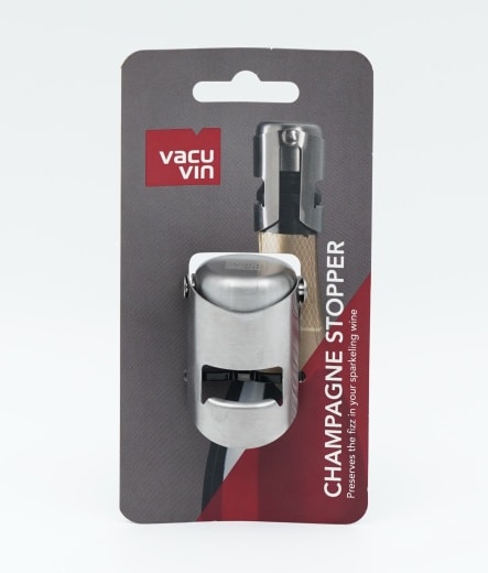 VACUVIN CHMPAGNE STOPPER S/STEEL