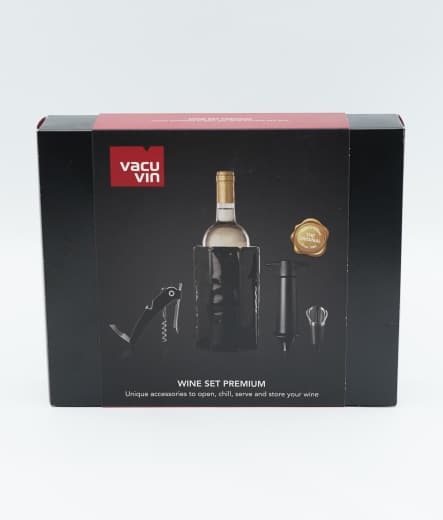 VACUVIN WINE SET PREMIUM GIFT BOX 4 PCS