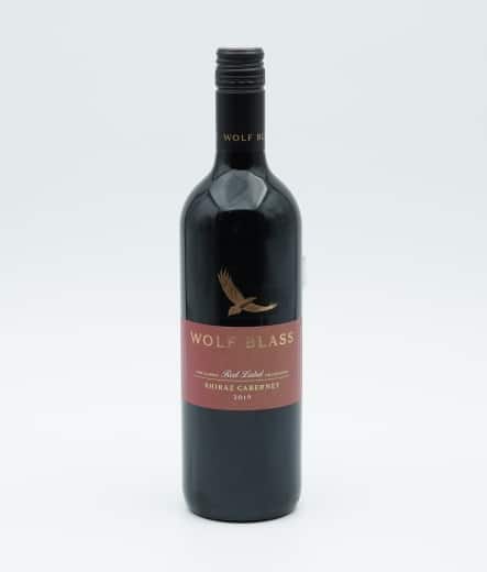 WOLF-BLASS RED LABEL CAB/SAU